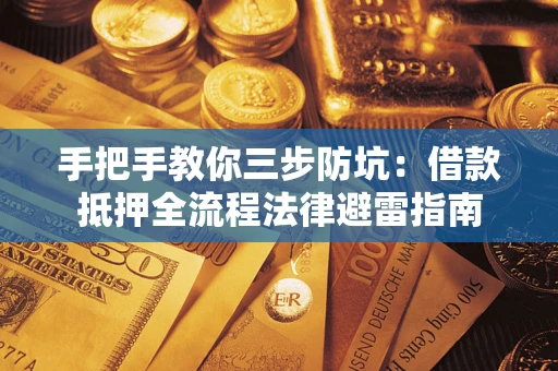 济南手把手教你三步防坑：借款抵押全流程法律避雷指南