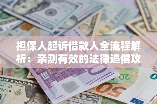 济南担保人起诉借款人全流程解析：亲测有效的法律追偿攻略