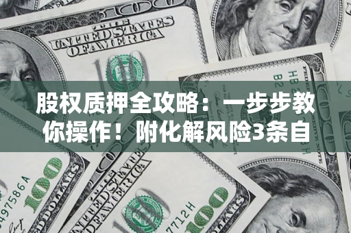 济南股权质押全攻略：一步步教你操作！附化解风险3条自救法则