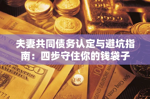 济南夫妻共同债务认定与避坑指南：四步守住你的钱袋子
