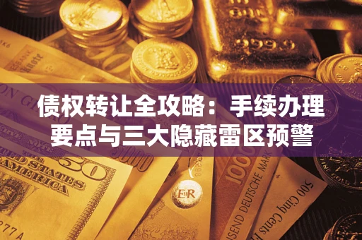 济南债权转让全攻略：手续办理要点与三大隐藏雷区预警